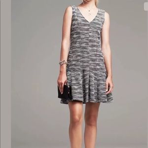 Banana Republic Marled Tweed Fit & Flare Dress NWT